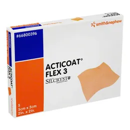 Acticoat Flex 3 5x5 cm bandage, 5 st