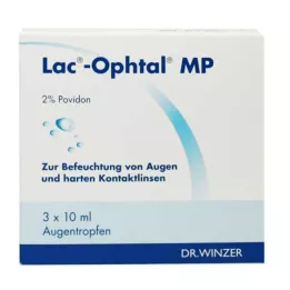 LAC OPHTAL MP ögondroppar, 3x10 ml