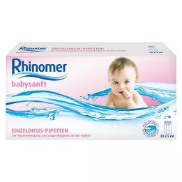 RHINOMER Babysanft Sea Water 5 ml Single -Dient Pip., 20x5 ml