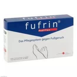 FUFRIN PediFlex care system strumpor + salva storlek 38-42, 2X5 g