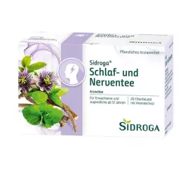SIDROGA Sömn- och nervtefilterpåsar, 20X2,0 g