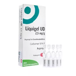 LIQUIGEL UD 2,5 mg/g ögongel i endosbehållare, 30X0,5 g