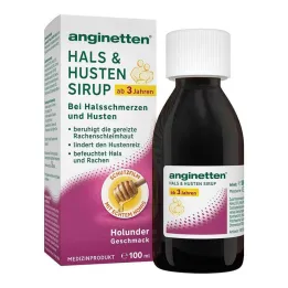 Anginette hals & hostsaft, 100 ml