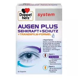 DOPPELHERZ Eyes plus Vision+Protection system kapslar, 60 st