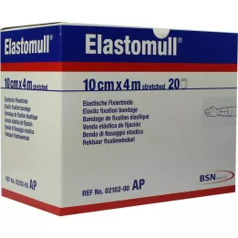 ELASTOMULL 10 cmx4 m elastisk fästrem 2102, 20 st