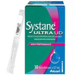 SYSTANE ULTRA UD Smörjande droppar för ögonen, 30X0,7 ml