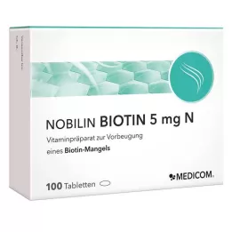 NOBILIN Biotin 5 mg N tabletter, 100 st