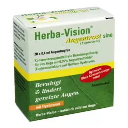 HERBA-VISION Sinus ögondroppar för ögontröst, 20X0,4 ml
