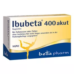 IBUBETA 400 akuta filmdragerade tabletter, 50 st