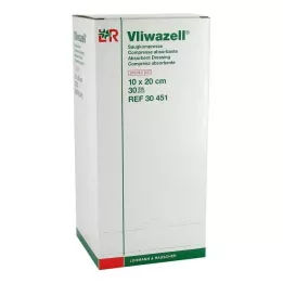 VLIWAZELL Absorberande kompresser sterila 10x20 cm, 30 st