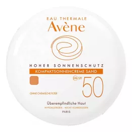 AVENE Kompakt solskyddsmedel SPF 50 sand, 10 g
