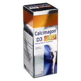 CALCIMAGON D3 Uno tuggtabletter, 90 st