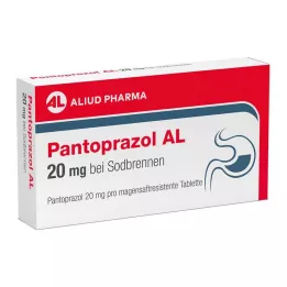 PANTOPRAZOL AL 20 mg i Sodbr.magsyratabletter, 14 st