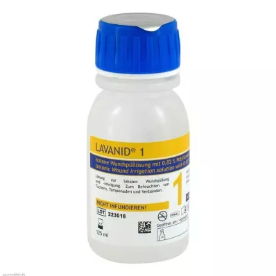 LAVANID 1 sårspolningslösning, 125 ml LAVANID 1 sårspolningslösning, 125 ml