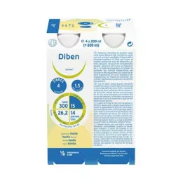 DIBEN DRINK Vanilj 1,5 kcal/ml, 24X200 ml