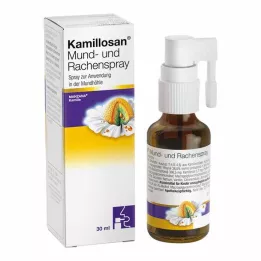 KAMILLOSAN Mun- och halsspray, 30 ml
