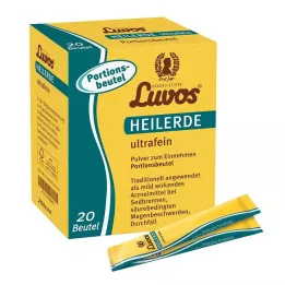 LUVOS Ultrafina portionspåsar för helande lera, 20X6,5 g