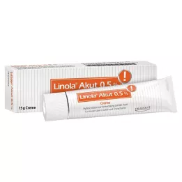LINOLA akut 0,5 % kräm, 15 g
