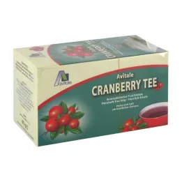 CRANBERRY TEE Filterpåsar, 20 st