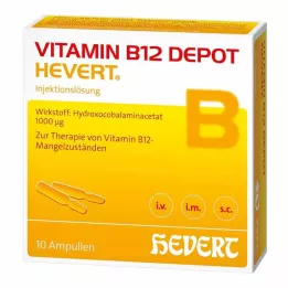 VITAMIN B12 DEPOT Hevert ampuller, 10 st