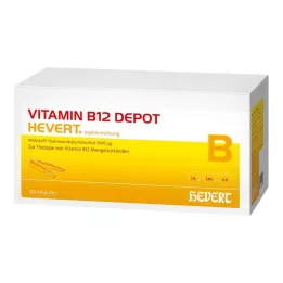 VITAMIN B12 DEPOT Hevert ampuller, 100 st