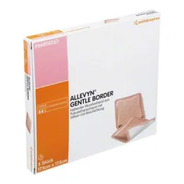 Allevyn Gentle Border 17,5x17,5 cm bandage, 5 st