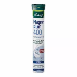 KNEIPP Magnesium 400+C+E brustabletter, 15 st