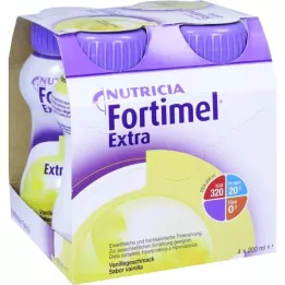 FORTIMEL Extra vanillge -smak, 4x200 ml
