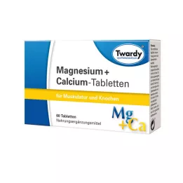 MAGNESIUM+CALCIUM tabletter, 60 st