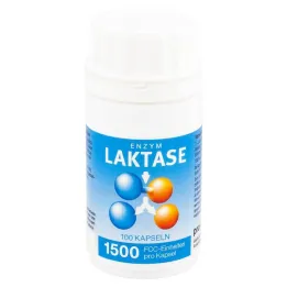 Lactase 1500 FCC enzymkapslar, 100 stycken