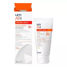 LETI AT4 Ansiktskräm SPF 20, 50 ml