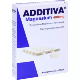 ADDITIVA Magnesium 400 mg filmbelagda tabletter, 30 st