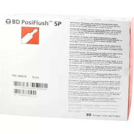 BD POSIFLUSH SP Förfyllda sprutor för spolsystem, 30X10 ml