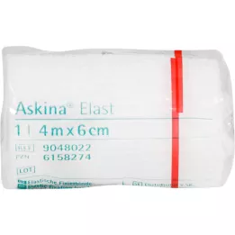 Askina Elast Bandage 6 cmx4 m Celloffa, 1 st