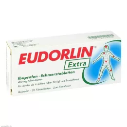 EUDORLIN extra Ibuprofen smärttabletter, 20 st