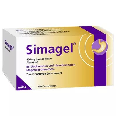 SIMAGEL Tuggtabletter, 100 st