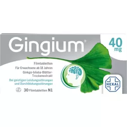 GINGIUM Filmdragerade tabletter, 30 st