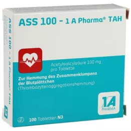 ASS 100-1A Pharma TAH tabletter, 100 st