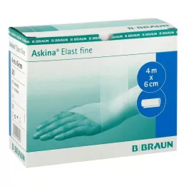 ASKINA Elast Fine Bandage 6 cmx4 m löst, 20 st