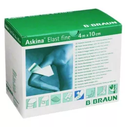 ASKINA Elast Fine Bandage 10 cmx4 m löst, 20 st