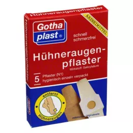 GOTHAPLAST Cornmed majsgips 2x6 cm, 5 st