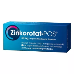 ZINKOROTAT POS magtabletter, 50 st