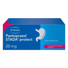 PANTOPRAZOL STADA protect 20 mg magsäcksresistenta tabletter, 7 st