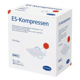ES-KOMPRESSEN steril 5x5 cm 12-pack, 20X5 st