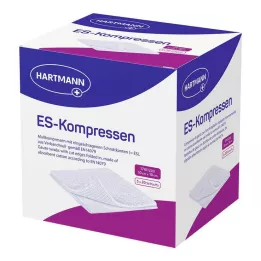 ES-KOMPRESSEN steril 10x10 cm 12-faldig bulkförpackning, 5X20 st