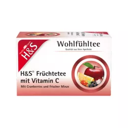 H&amp;S Frukt med C-vitaminfilterpåsar, 20X2,7 g