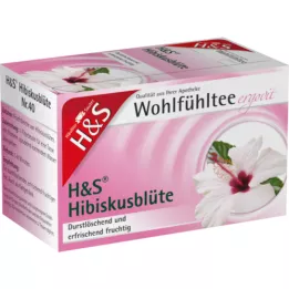 H&S hibiskus blossomfilterväska, 20x1,75 g