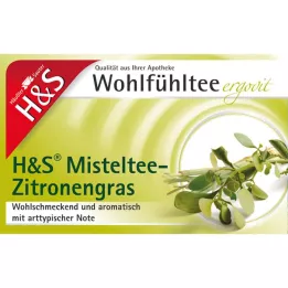H&S MISTRED -blandning med citrongräsfilterbtl., 20x2,0 g