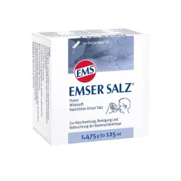 EMSER Salt 1,475 g pulver, 20 st