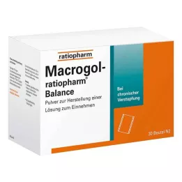 MACROGOL-ratiopharm Balance Plv.z.H.e.L.z.Einn., 30 st